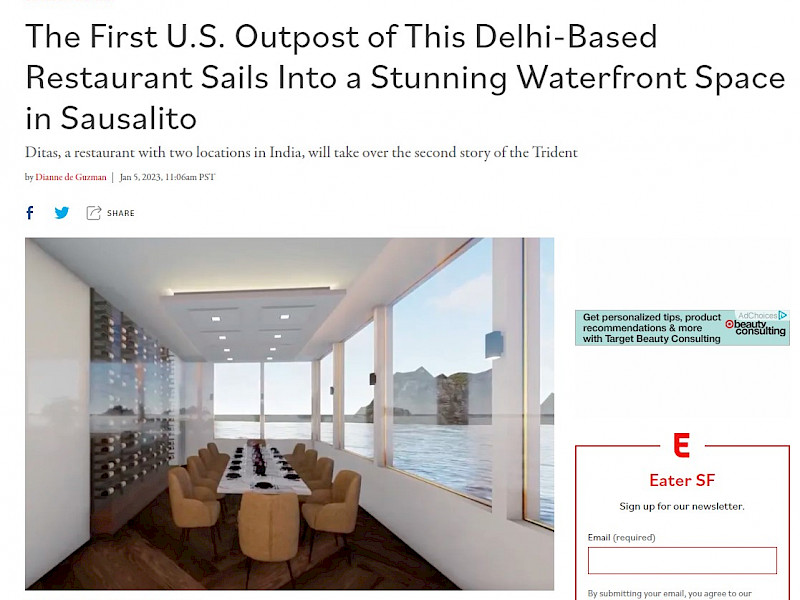 Downtown Sausalito Restaurant Gets Design Update With Winder Gibson Architects